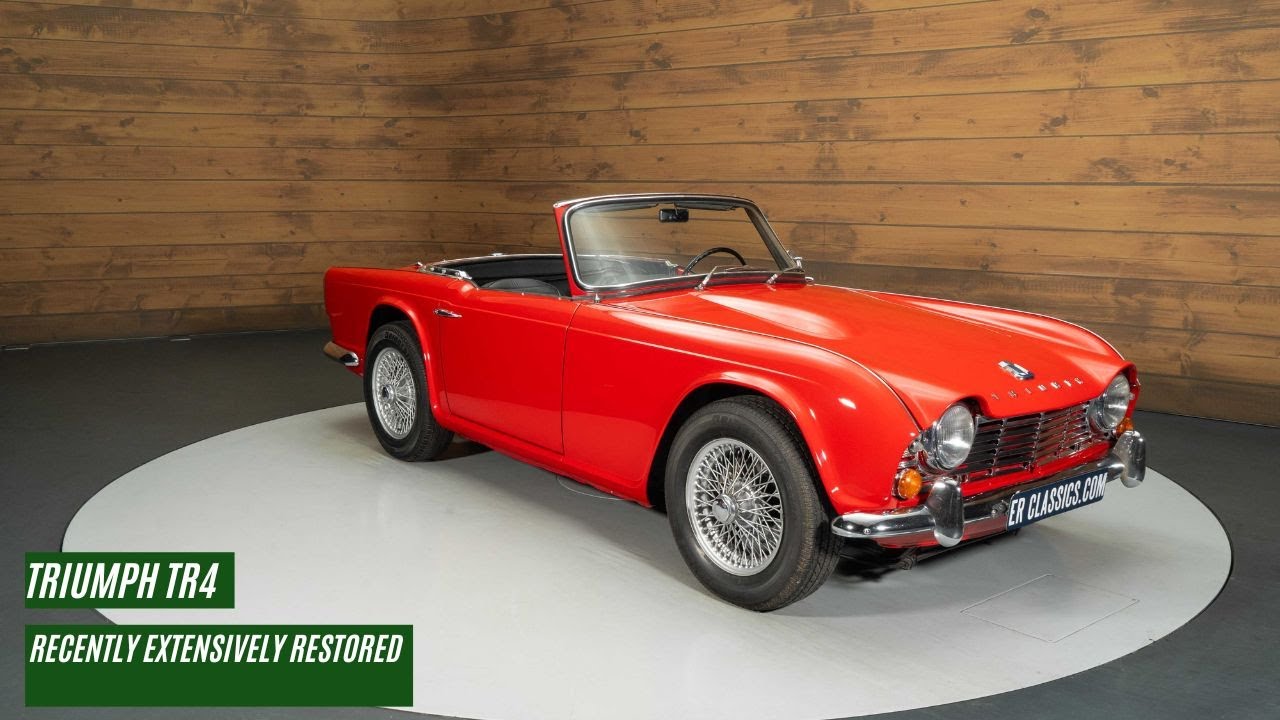 Triumph TR4 | Extensively Restored | Very Good Condition | 1964 -VIDEO- www.ERclassics.com