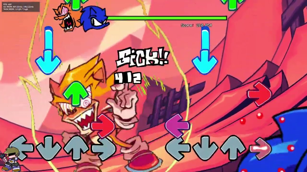 FNF Sonic Powerjack Vslice
