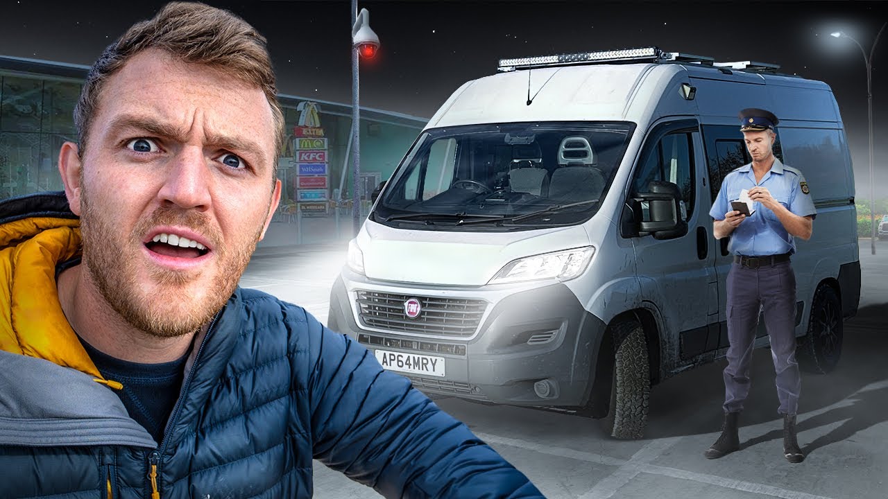 Stealth Camping at the UK's Largest Service Station