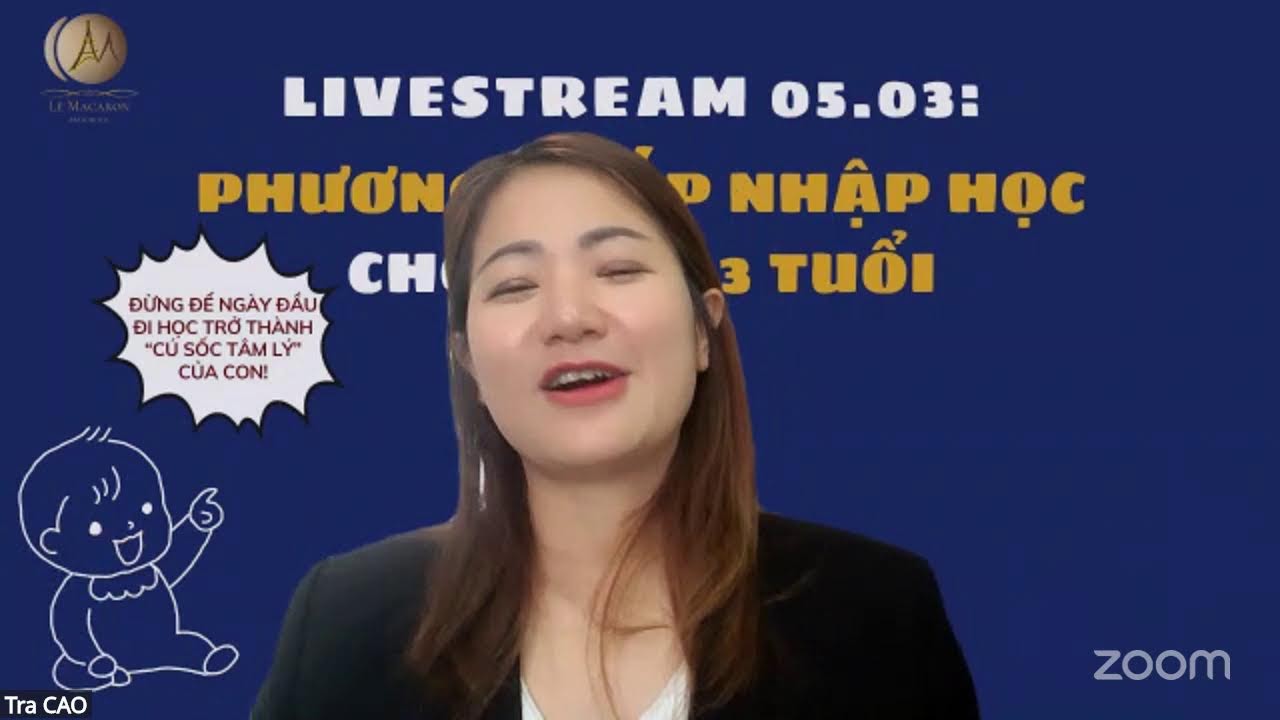 Mầm non Montessori Le Macaron Thái Nguyên's livestream
