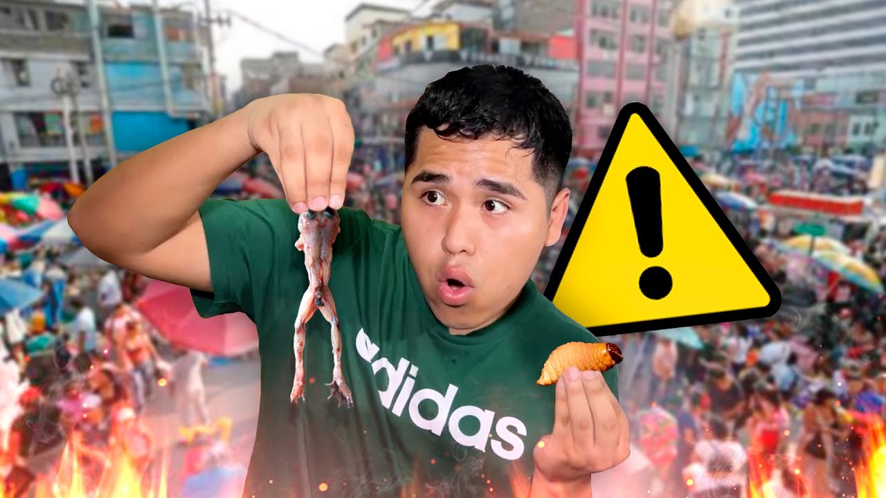 Probando Comida Callejera Extrema en Lima, Per&uacute;