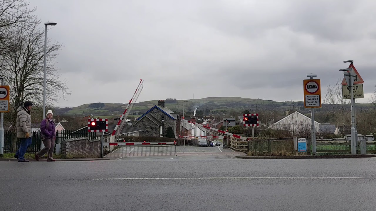 Llandrindod Wells Level Crossing (Powys) 17.02.2018