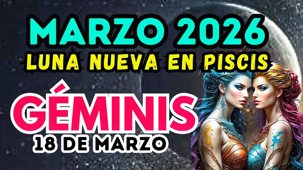 GEMINIS HOY, 18 DE MARZO 2026, momento de siembra para tu carrera y tus ambiciones más elevadas,