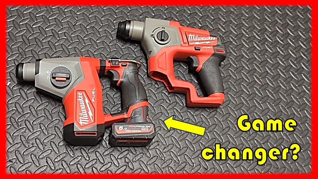 New M12 SDS hammer! Milwaukee 2508 vs 2416 (M12FHAC160 vs M12CH)