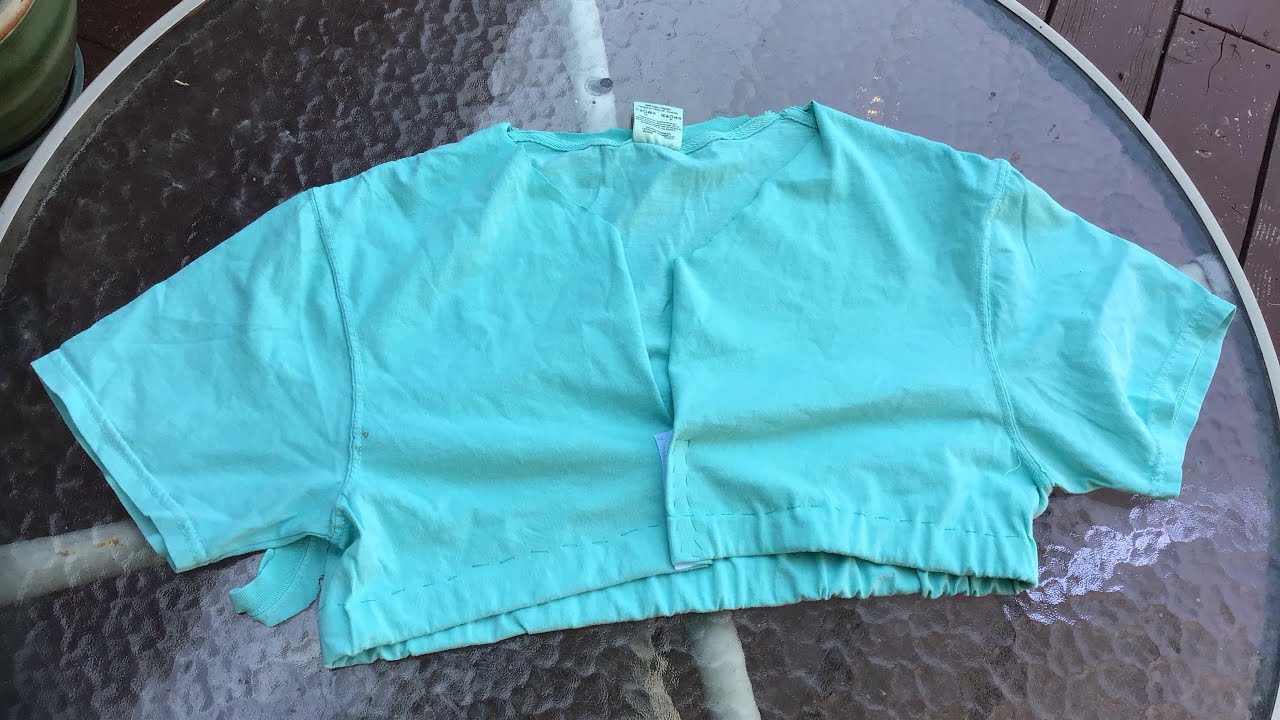 How to make a bolero out of a t-shirt