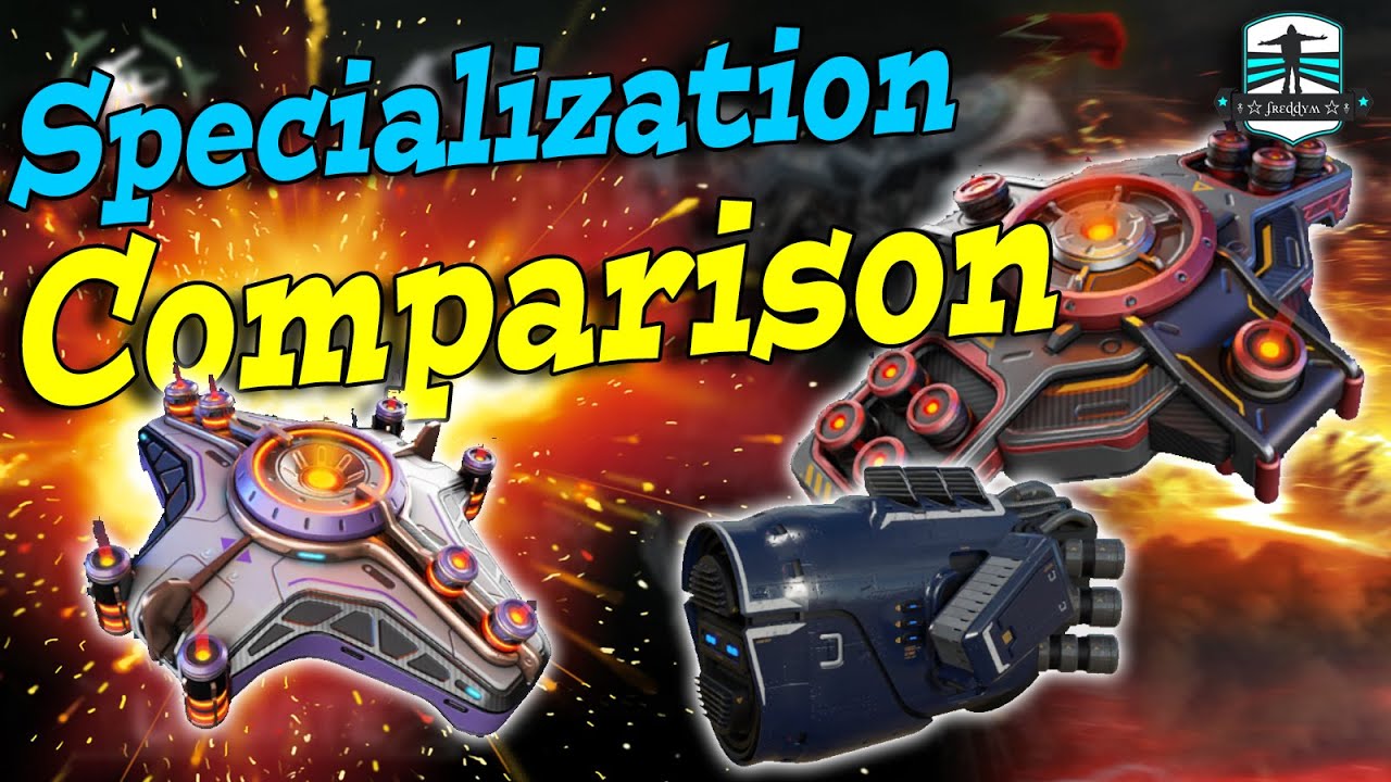 New Specialization Attack vs Raider - War Robots Comparison