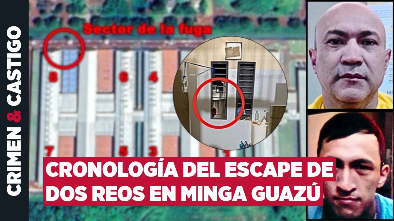 Así burlaron la seguridad del penal de máxima seguridad de Minga Guazú y lograron escapar dos presos