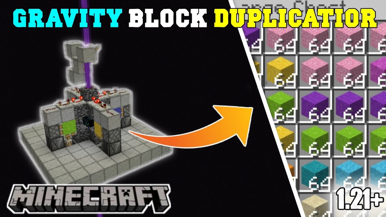 How to make a SAND DUPER in minecraft (MCPE) BEDROCK EDITION 