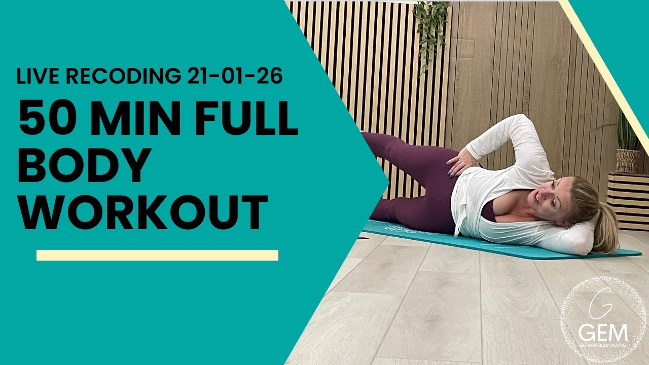 Mat Pilates Full body workout - Level Easy