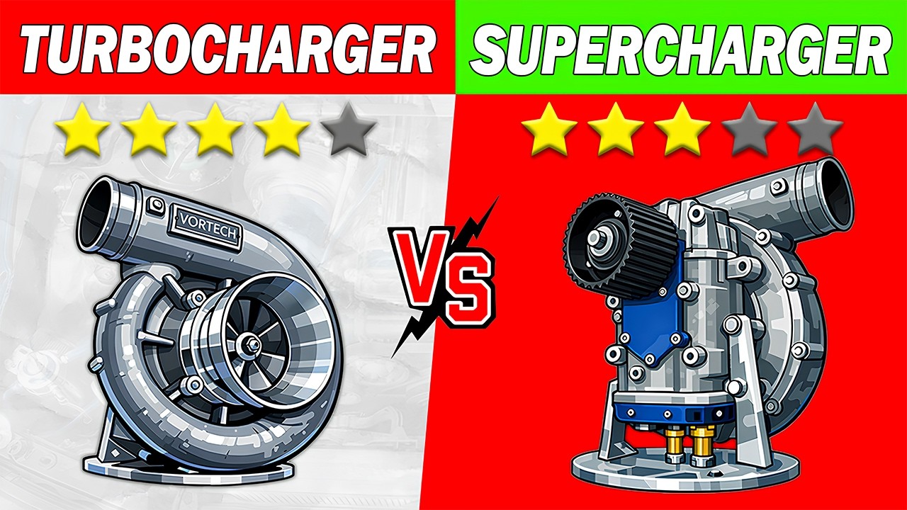 Turbo vs Supercharger || Which One Is Better in Real Life?