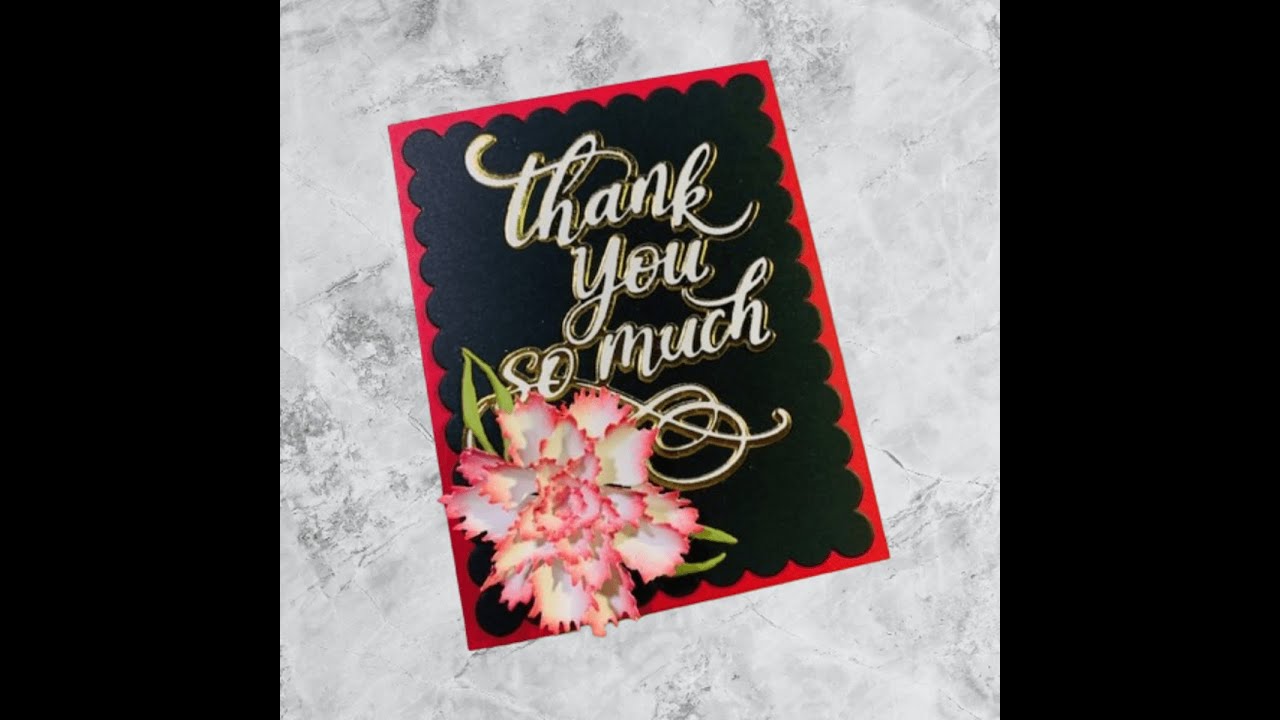 Spellbinders NEW RELEASE CARNATION Through the Arbor Garden Collection by Susan  Cockburn PART 2