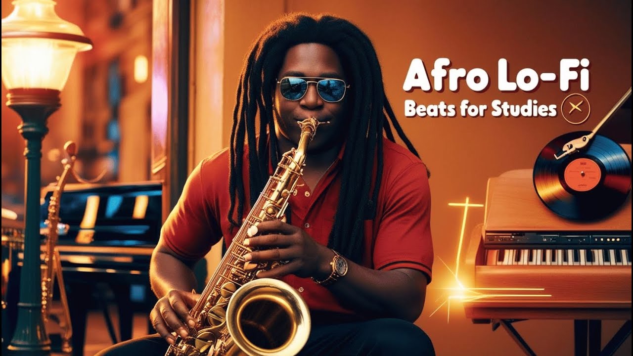 Afro Lo Fi Beats for Studies Smooth Sax & Cuban Jazz Grooves