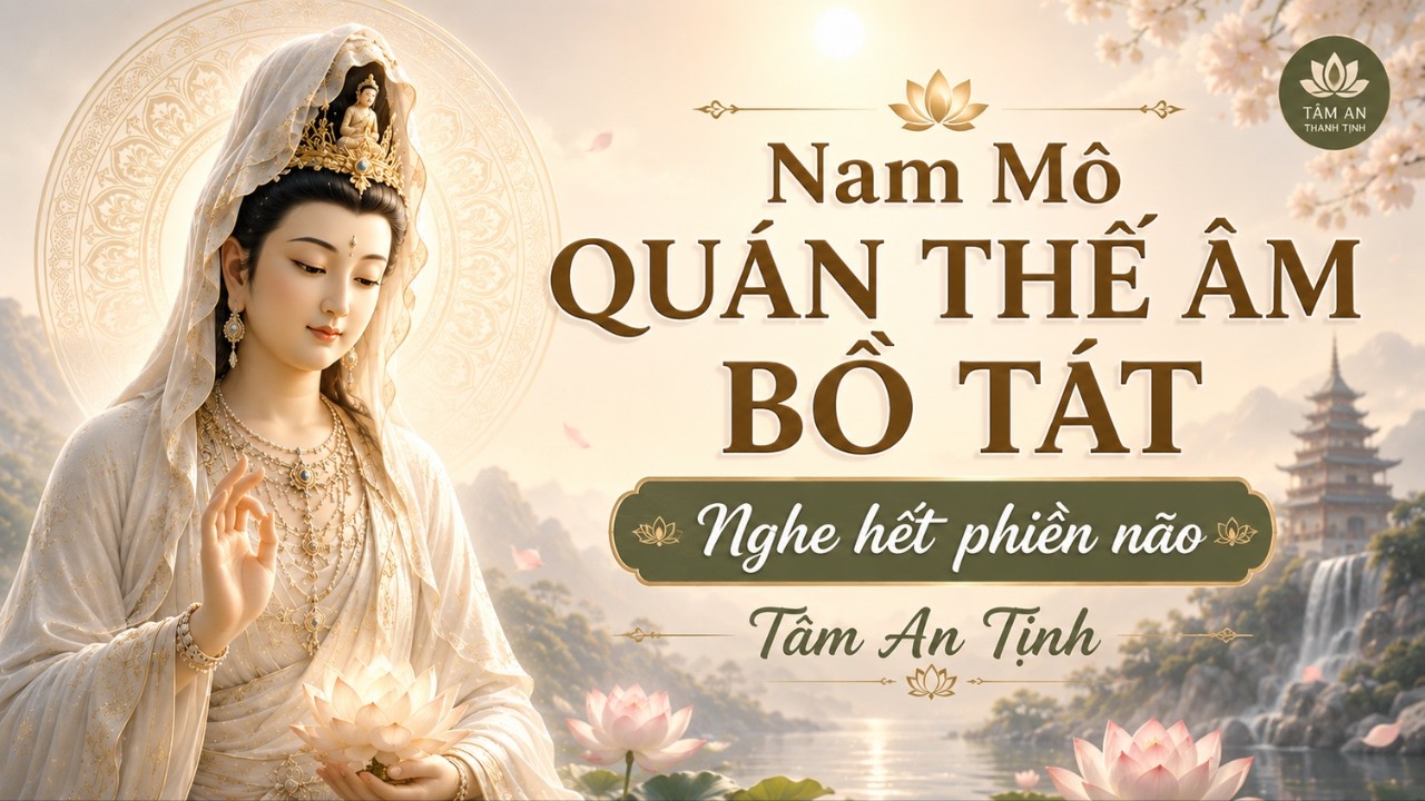 Niệm Quán Thế Âm Bồ Tát | Hóa Giải Phiền Não – Cầu Bình An