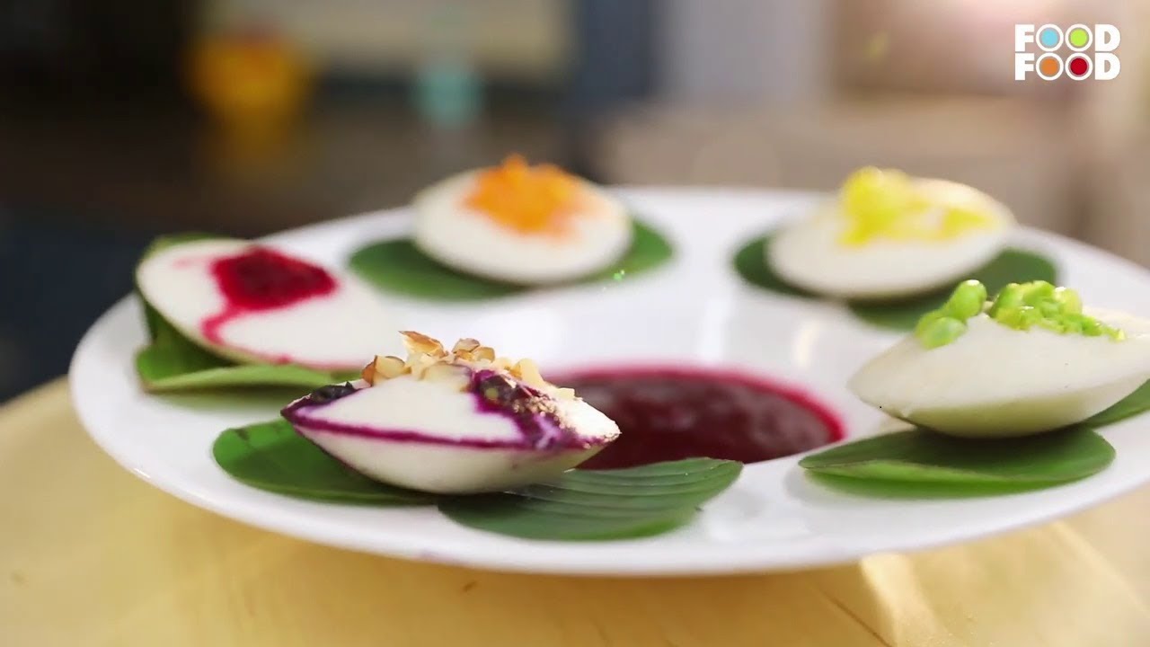 Rainbow Idli with Beetroot Ketchup | How To Make Instant Colorful Idli | झटपट इडली बनाये | FoodFood
