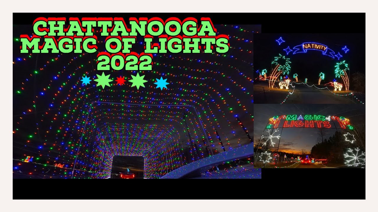 Chattanooga Magic of Lights 2022 in 4k