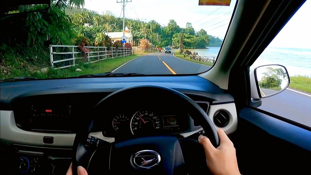 Driving POV DAIHATSU SIGRA FACELIFT M 1.0 M/T | Test Drive TEPI PANTAI Akselerasi & Handling (ASMR)