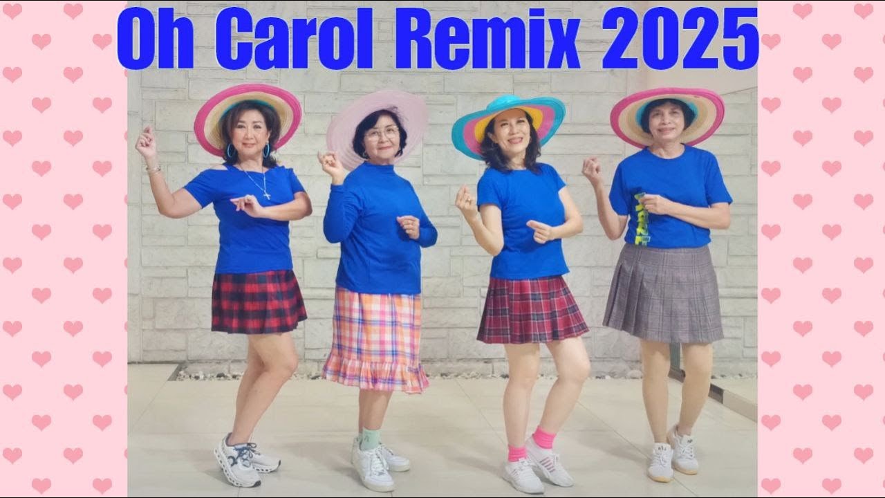 Oh Carol Remix 2025 Line Dance (демо и счёт)