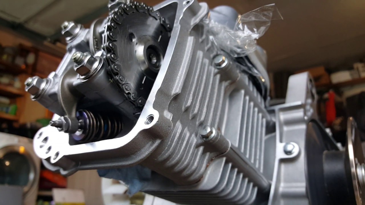 How to Rebuild GY6 SSP-G 180cc Top-end w/Taida Head 232 2V As Upgrade Replacement?! 15 of 25