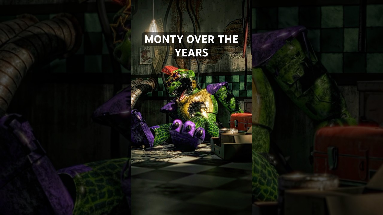 Monty over the years | FNaF Animation