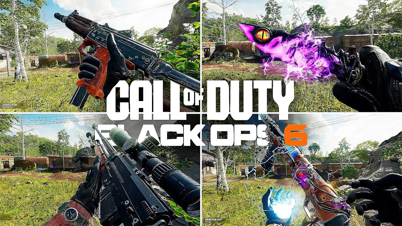 Call of Duty Black Ops 6 Beta - All Weapons Showcase & Inspect Animations