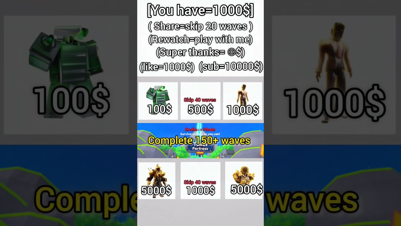 toilet tower defence memes | roblox memes part 1 #shorts #bloxfruit #ttd #memes #ttd #roblox