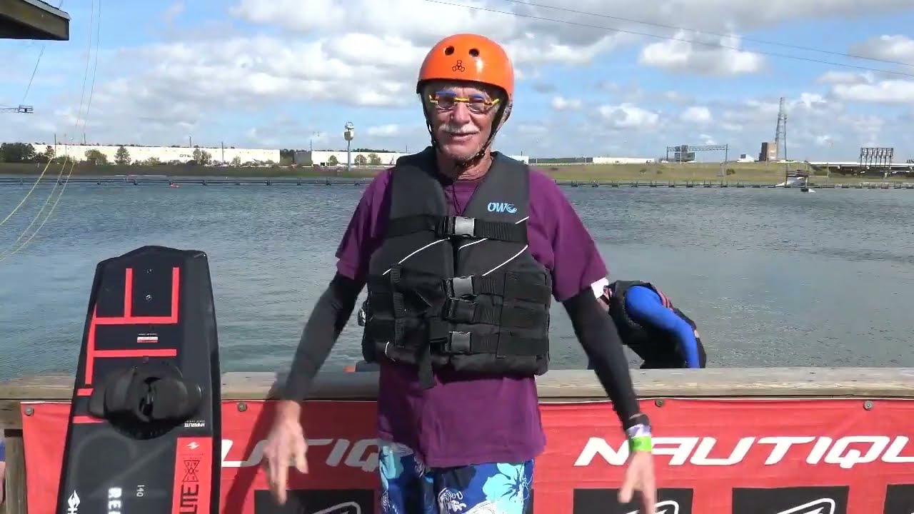 First Time Wakeboarding at 83! Stephen Jepson Proves Age is Just a Number