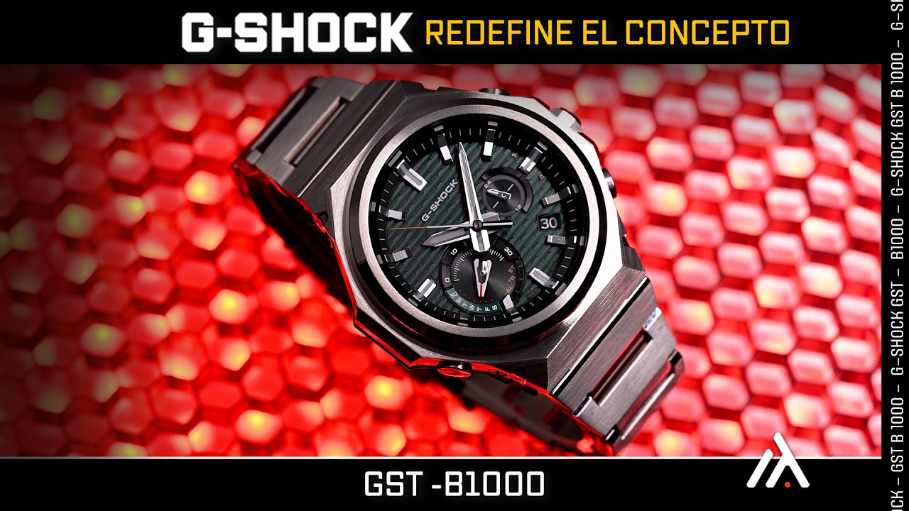 Nuevo G-Shock GST-B1000D. Rompiendo esquemas.