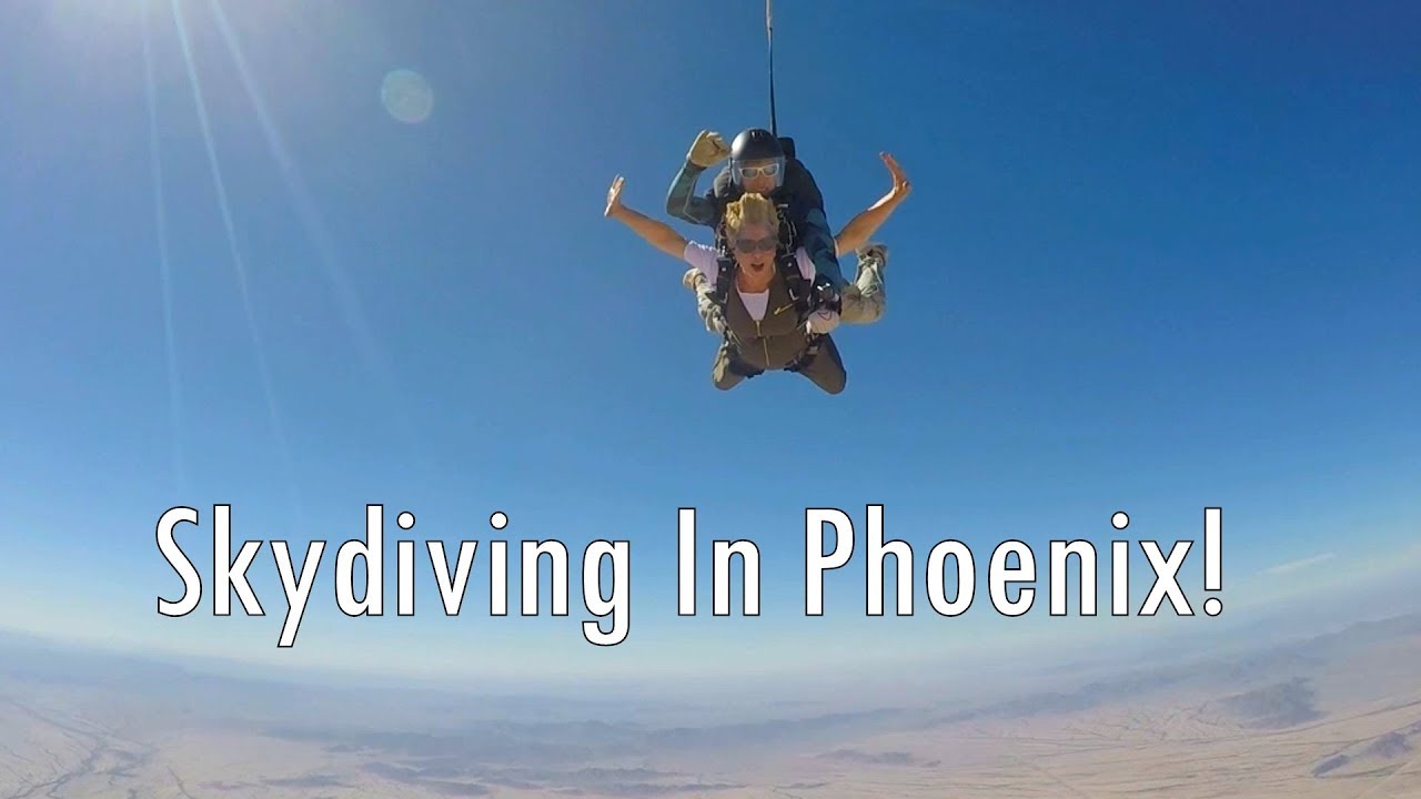 Skydiving in Phoenix, Arizona!