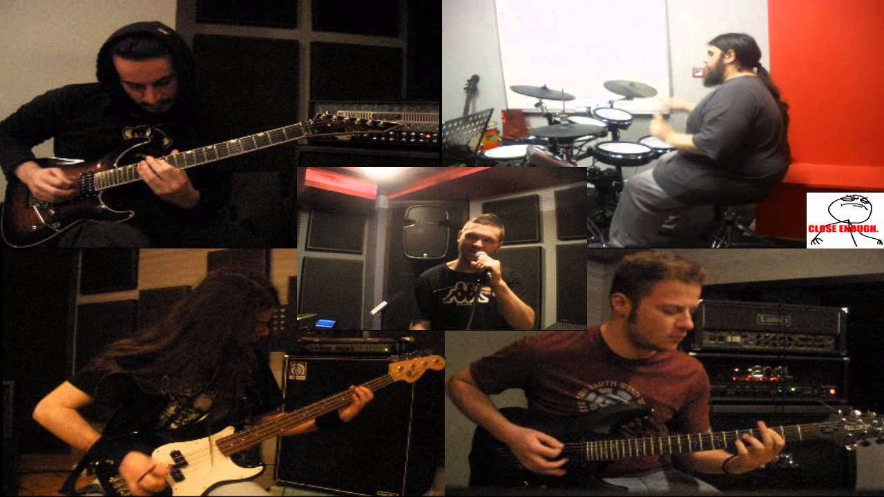 Sonata Antartika - Dragon Ball (metal cover) - playthrough video