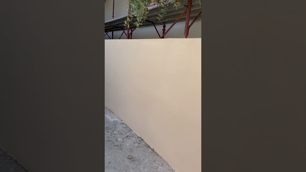 Facade painting # Bekament #airless #fasade #spray #storch