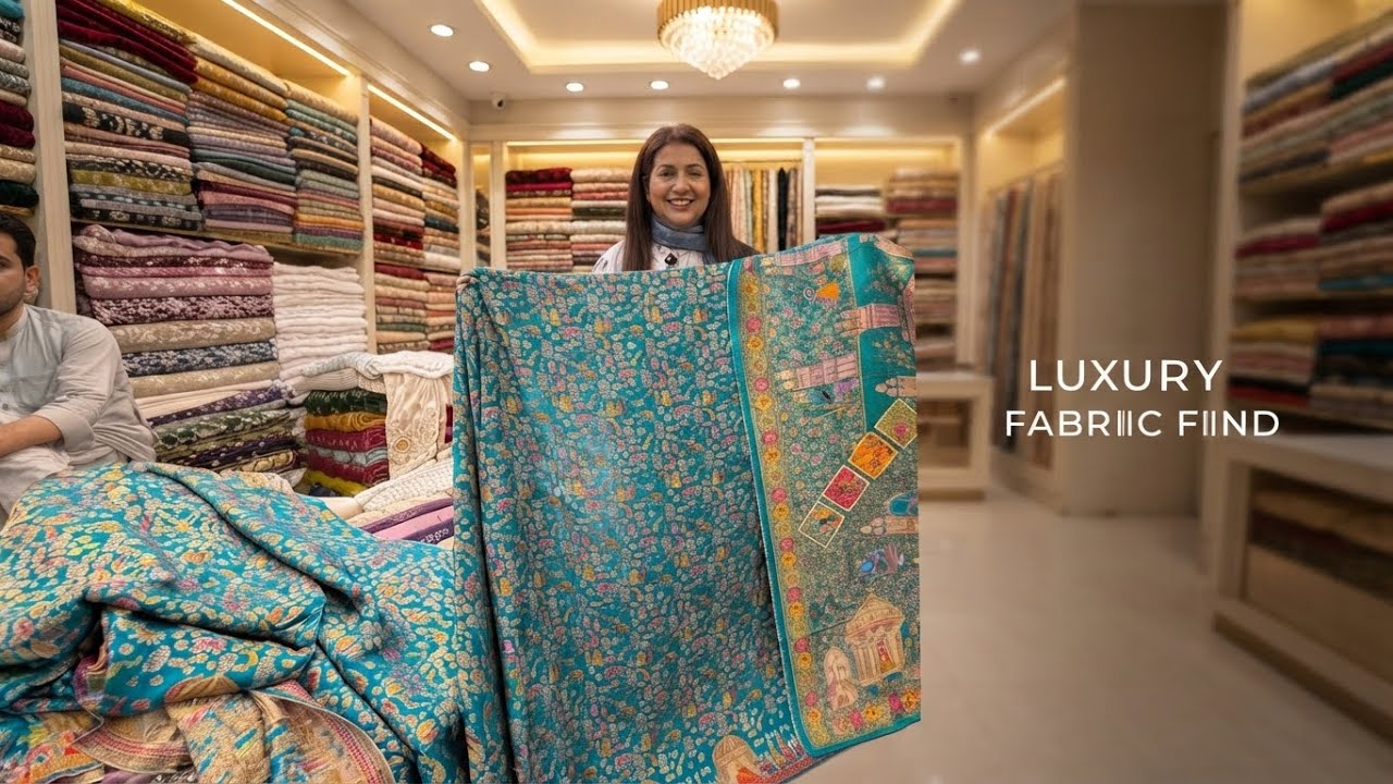 Luxury Silk & Chiffon Fabric Collection 😍| Beautiful Embroidered Suit Under Rs.5500 |New  Collection