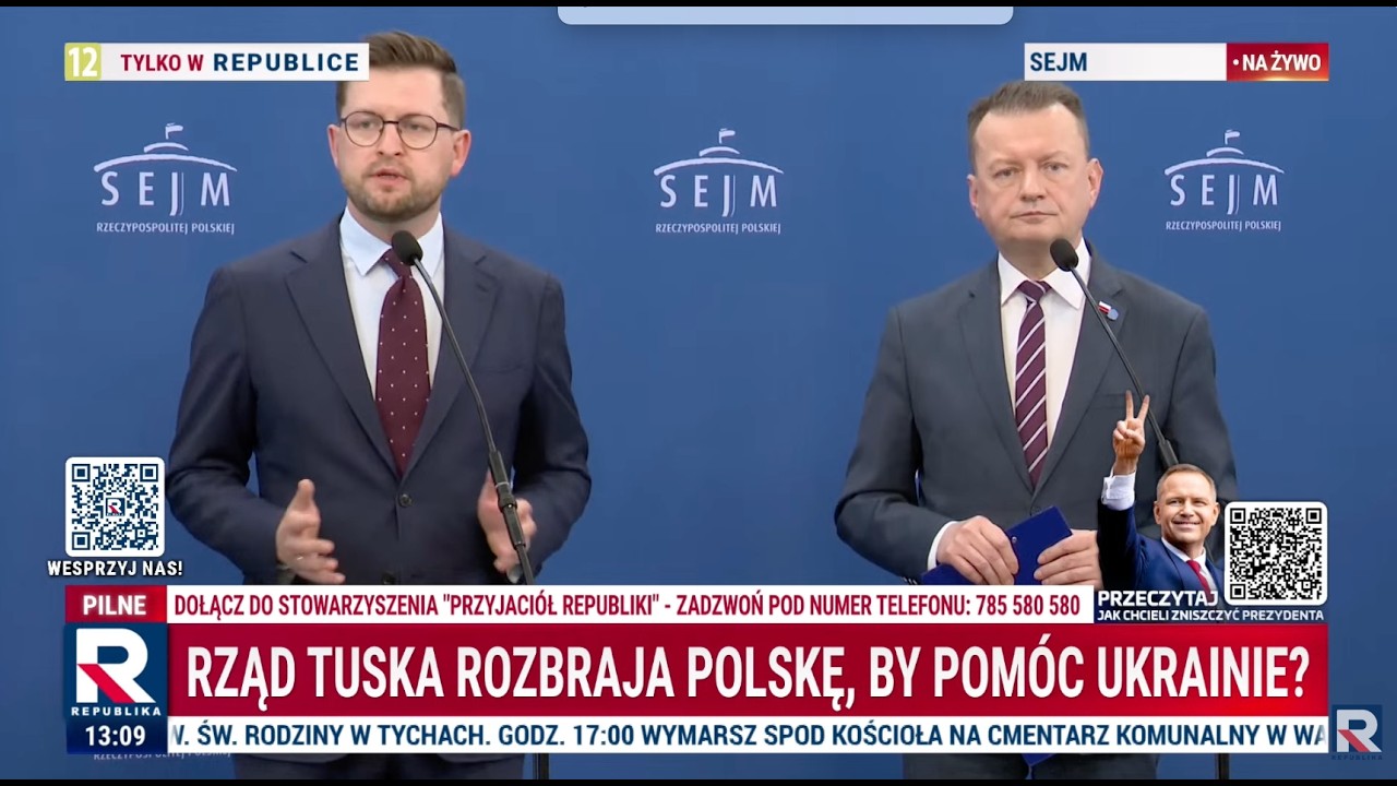Rząd Tuska potajemnie oddał pociski Patriot?! ,,Jedyne wyjście z sytuacji to dymisja rządu Tuska''