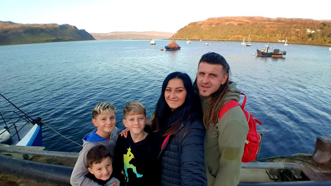 Portree Isle of Skye Scotland Torvaig Caravan Camping Family Holiday 17.10.2019