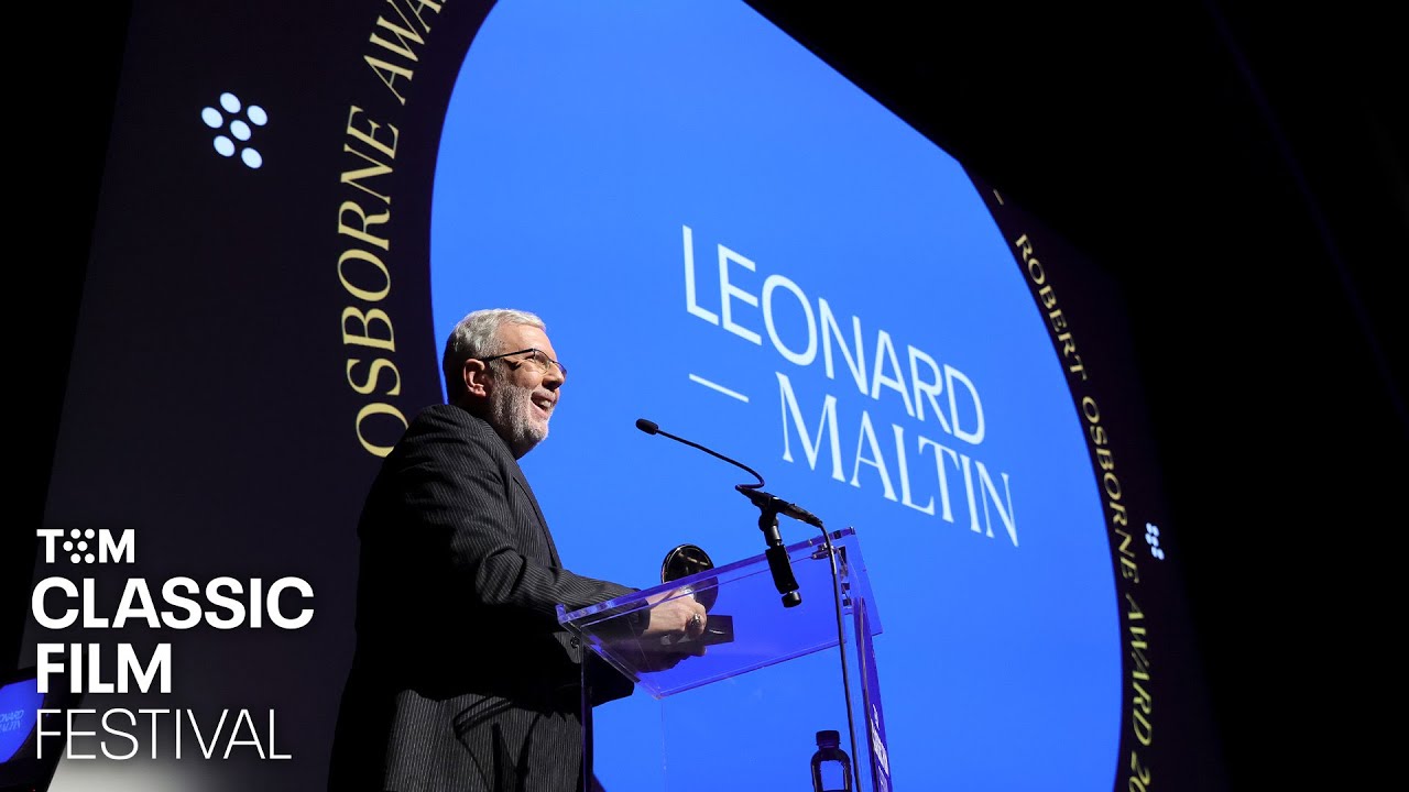 Leonard Maltin Receives the Robert Osborne Award | TCMFF 2022
