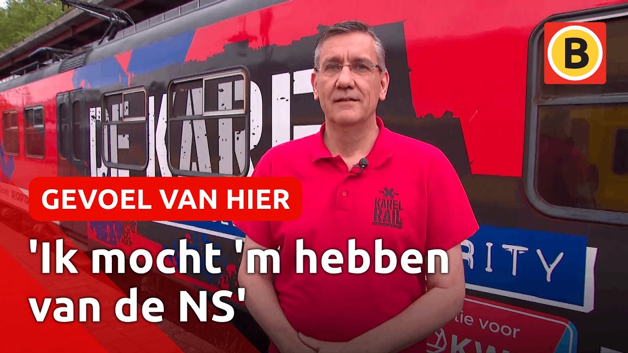 Dennis rijdt met zijn eigen trein voor het goede doel | Omroep Brabant