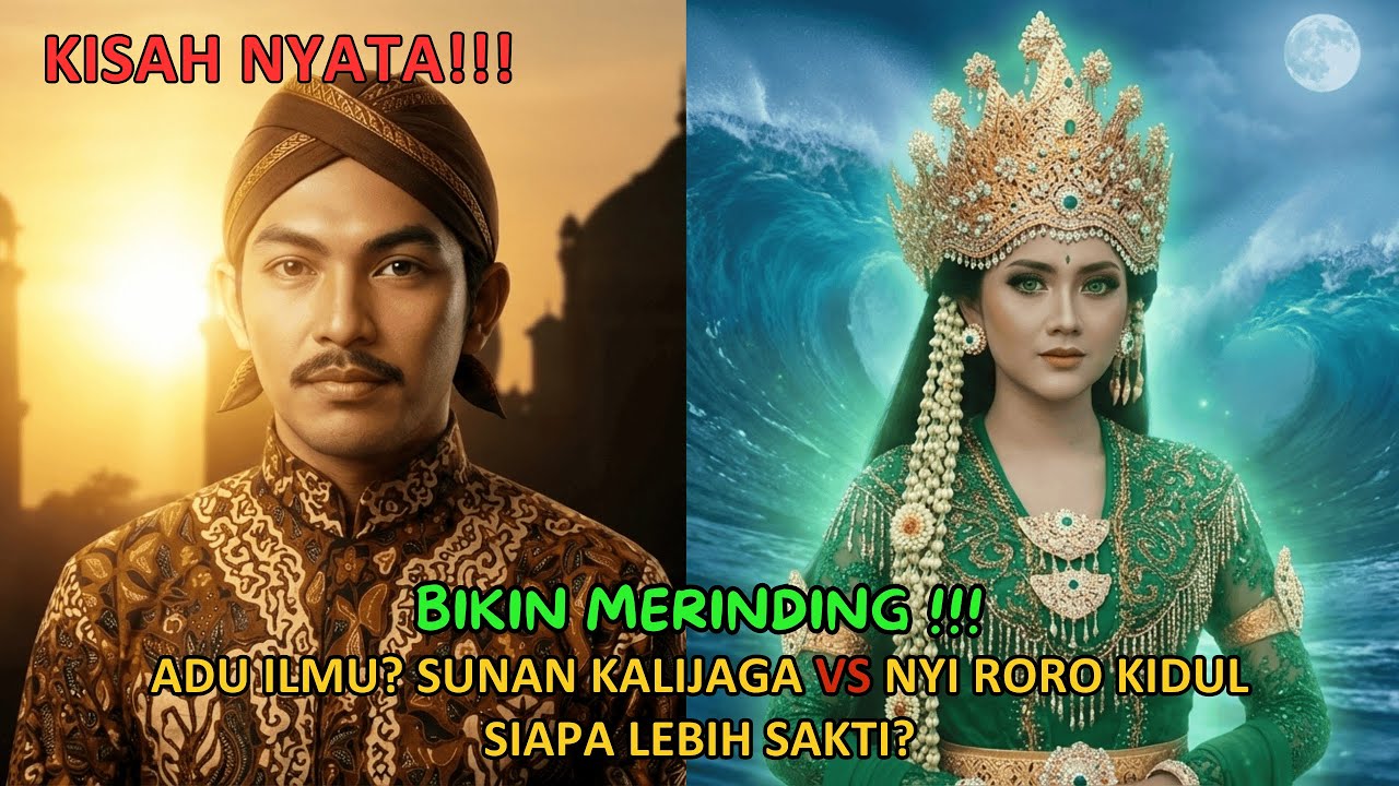JOGJA GEGER!!! PERTEMUAN SUNAN KALIJAGA & NYI RORO KIDUL: BENARKAH RATU PANTAI SELATAN MASUK ISLAM?