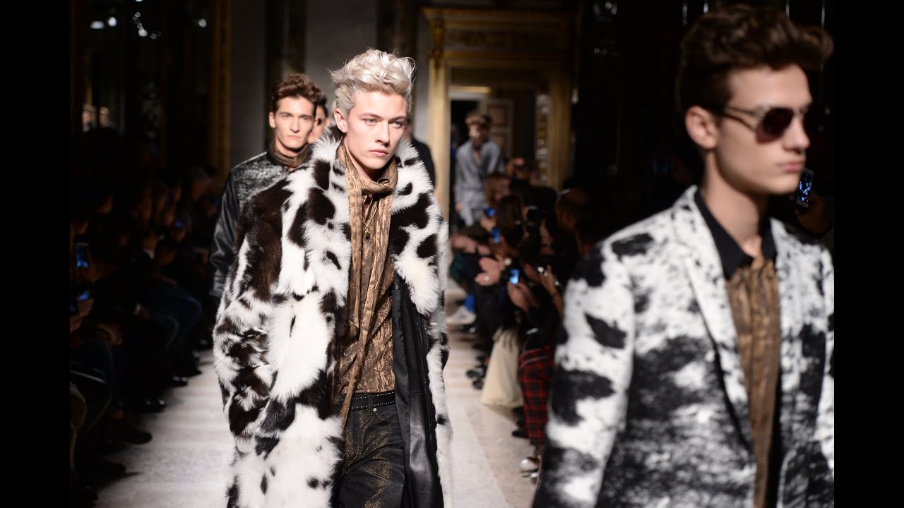 Roberto Cavalli Menswear Autumn/Winter 2015-16