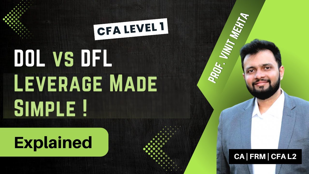 Operating Leverage & Degree of Financial Leverage| Hinglish| Finance Prof Vinit Mehta