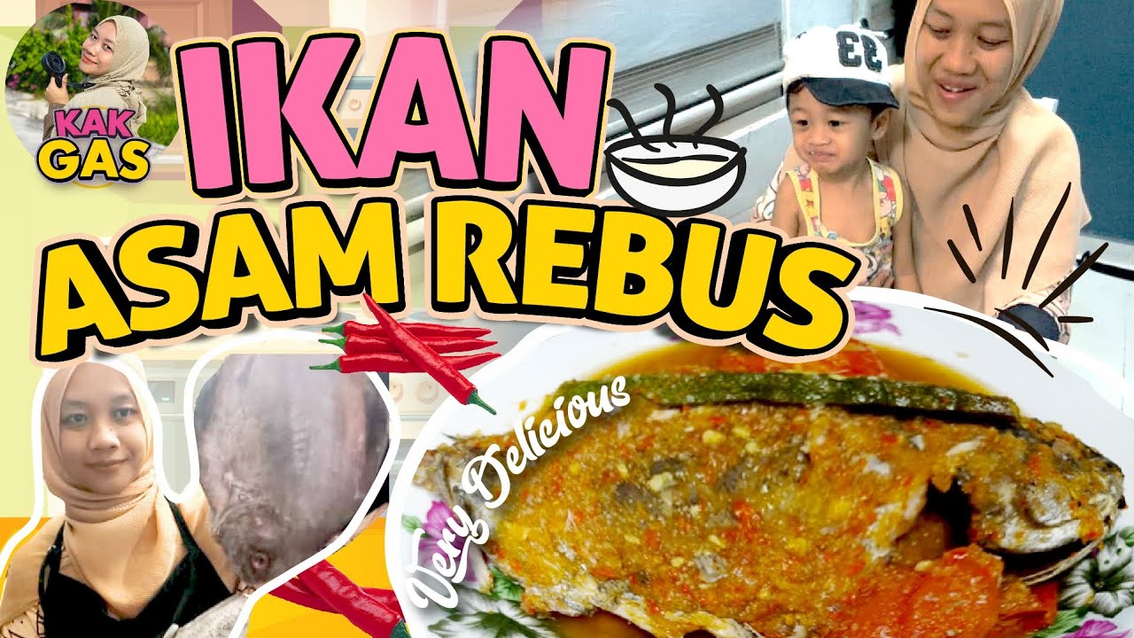 Menu Diet Simple Tapi Padu | Ikan Asam Rebus  #cooking #food #vlog 