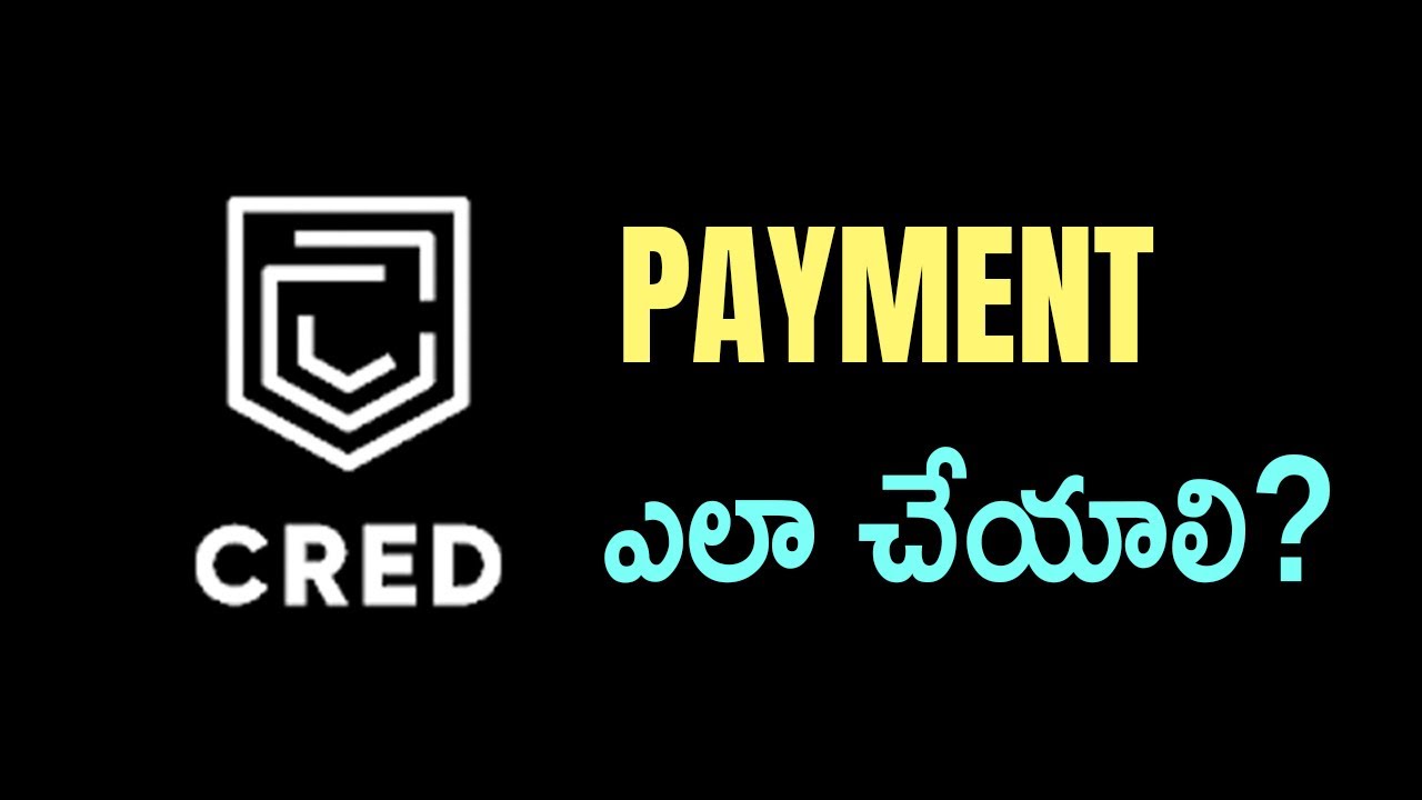 How to pay credit card bill using CRED App in Telugu