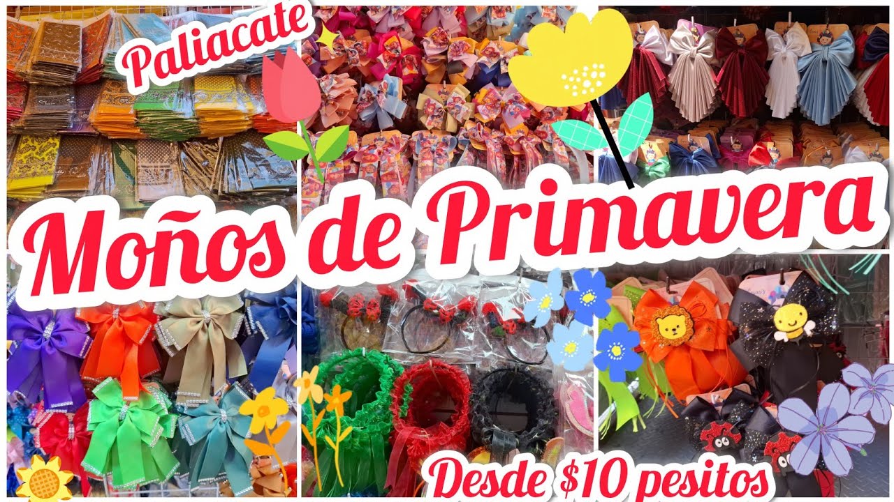 🎀MOÑOS DE PRIMAVERA🌻 DESDE $10 PESITOS/FABRICANTES NACIONALES DE MOÑOS DE NOVEDAD/🐞CATARINAS/LEONES🦁