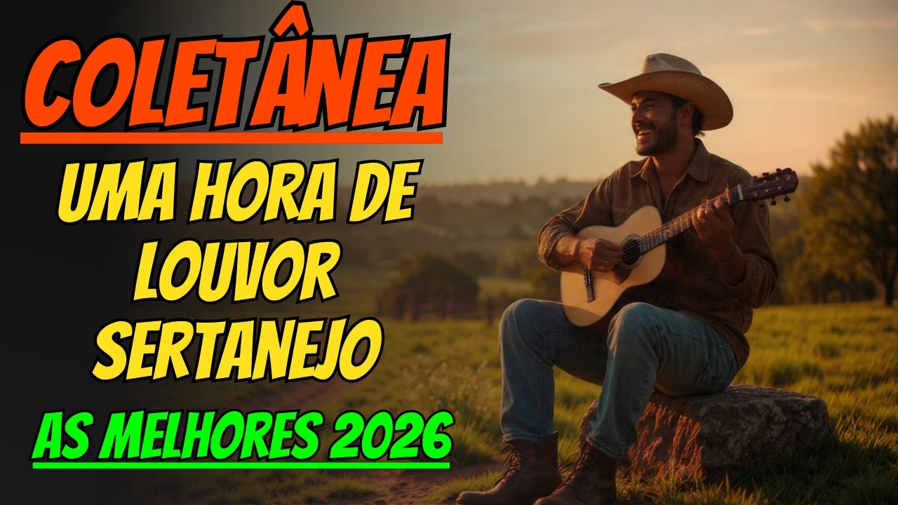 Sertanejo Gospel - Louvor Sertanejo 2026 - Uma Hora de Louvor Sertanejo