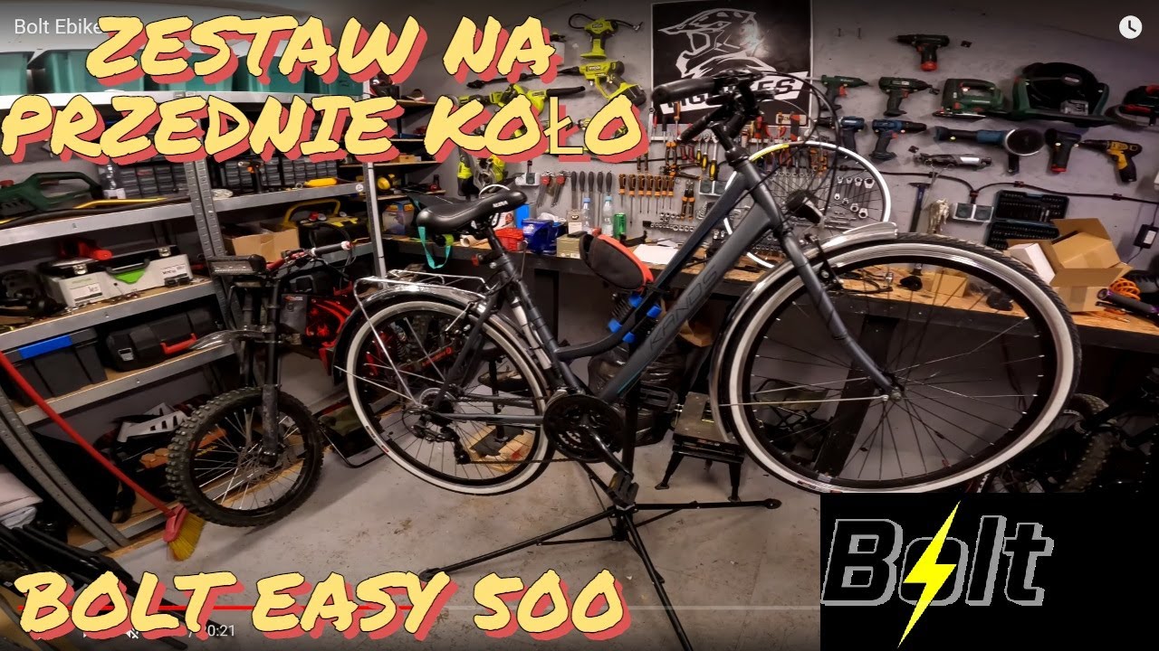 Zestaw do konwersji na przednie koło Bolt Ebike e-500 Easy.