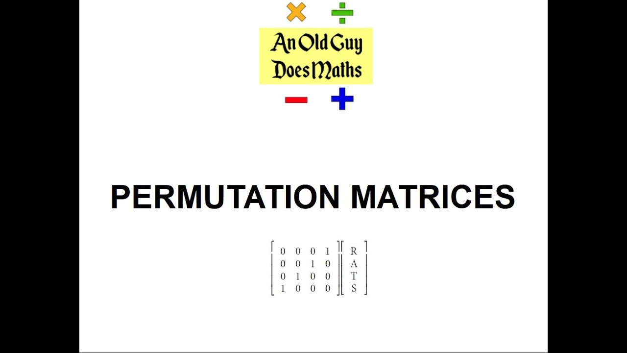 Permutation matrices