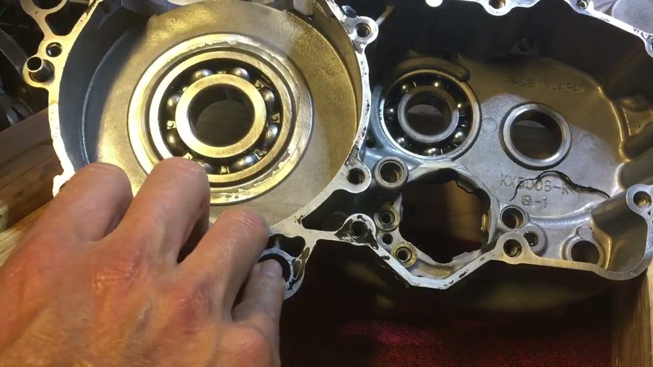 Kx 500 crank journal bearing PROBLEMS/ Issue - contact Tom Morgan Racing -  Loose bearing?