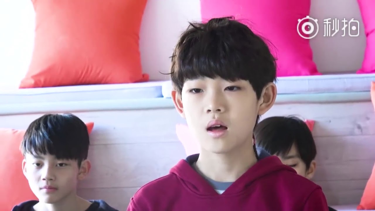 YHBOYS 乐华少年 张恩硕训练视频02 171211