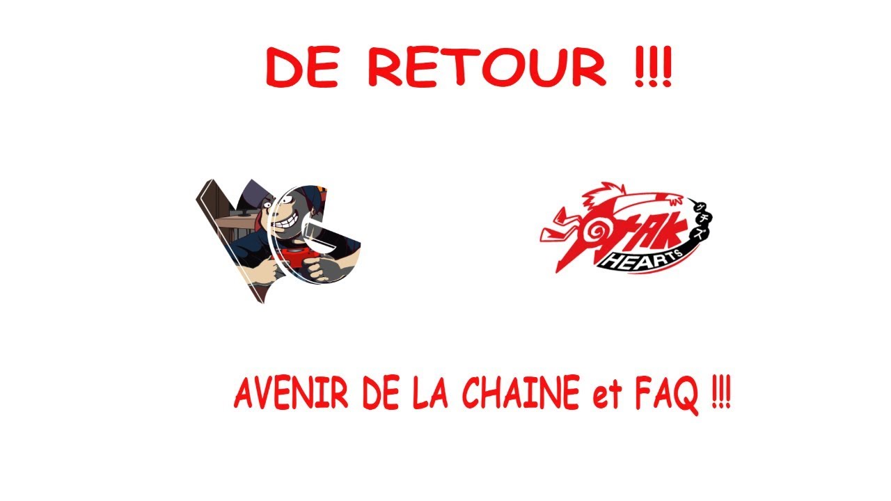 De Retour !!! Avenir de la Chaine, Projet perso et FAQ !!
