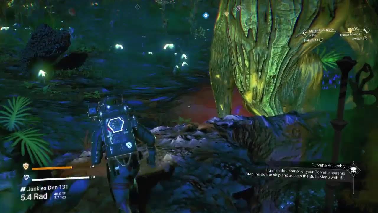 NO MANS SKY first  time game play live