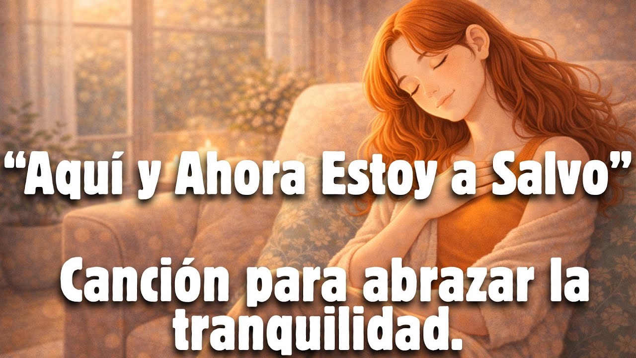 “Aquí y Ahora Estoy a Salvo” – Canción para abrazar la tranquilidad.