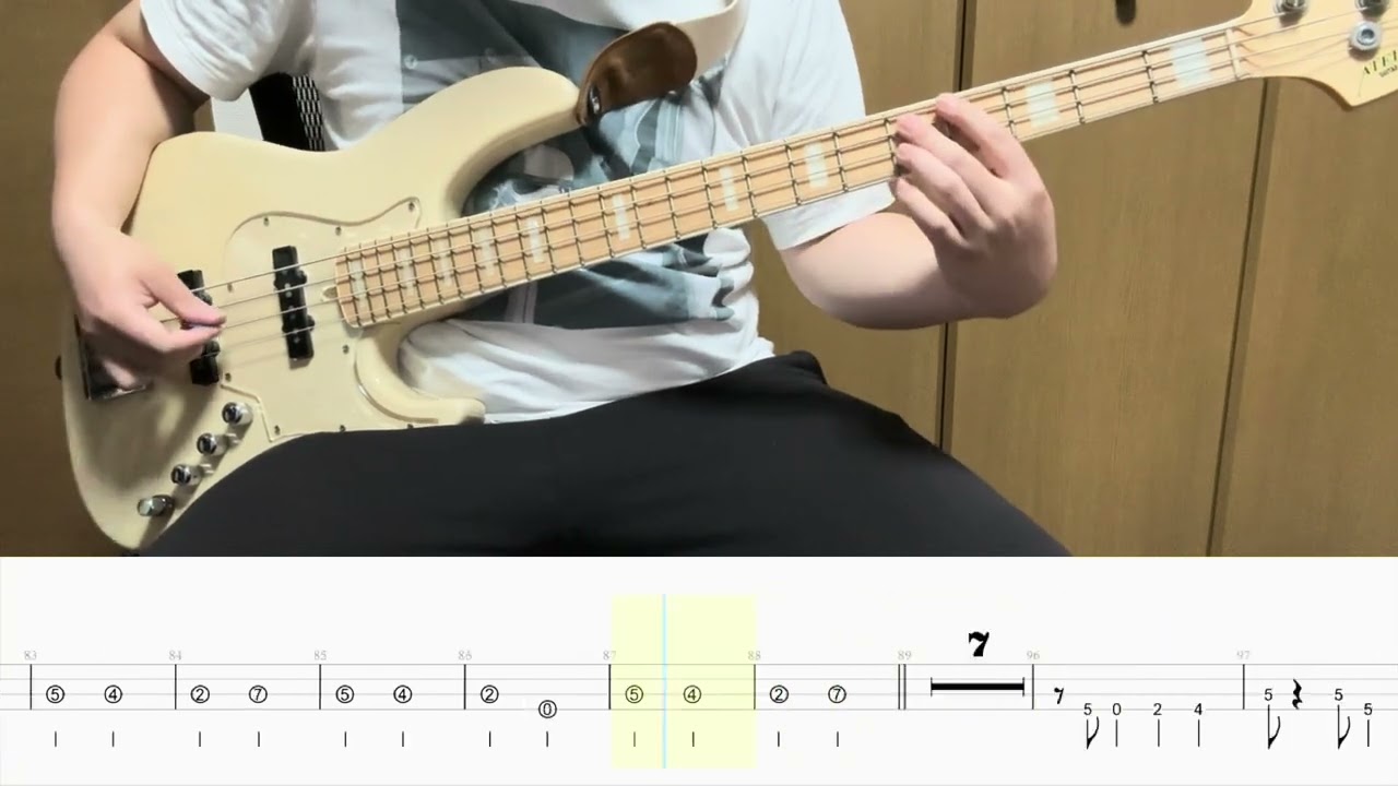 【Bass Cover】電波塔 / ASIAN KUNG-FU GENERATION